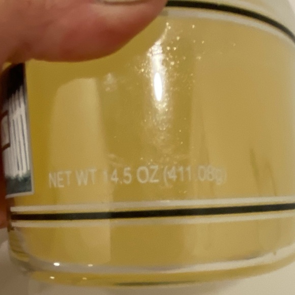 Vintage Yankee Candle Clean Cotton 14.5 OZ Never Used Lid NEW - Picture 4 of 6